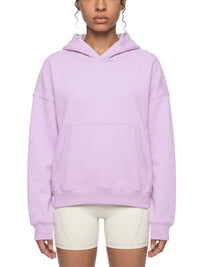 Essential Oversized Boxy Fit Fleece Hoodie