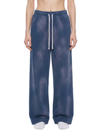 Unisex Sunfade Wide Leg Fleece Sweatpants