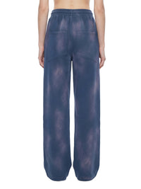 Unisex Sunfade Wide Leg Fleece Sweatpants
