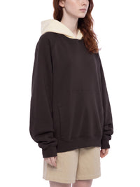 Unisex Fleece Raglan Color Block Hoodie